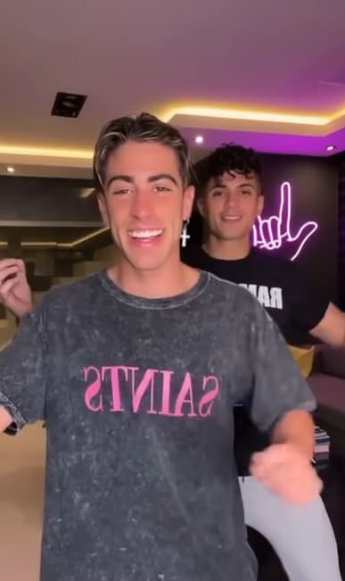 El youtuber, junto a Asbel Nazar