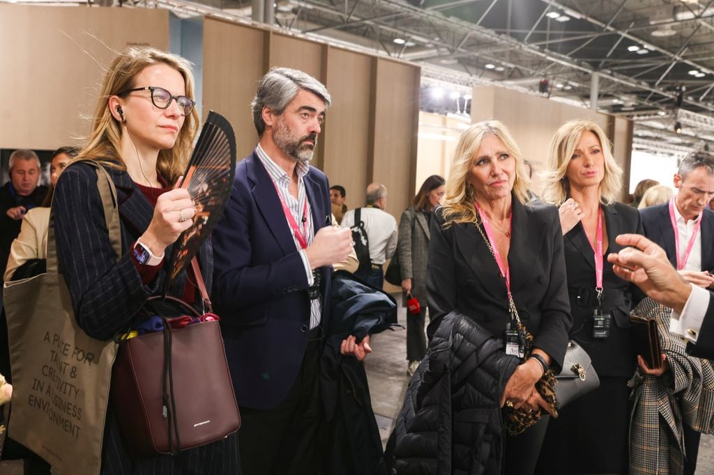 Susanna Griso y Luís Enríquez Nistal en ARCOmadrid