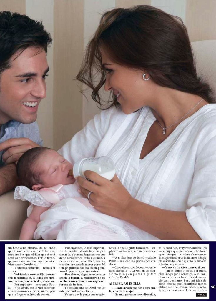 Hola 3347 David Bustamante y Paula Echevarria