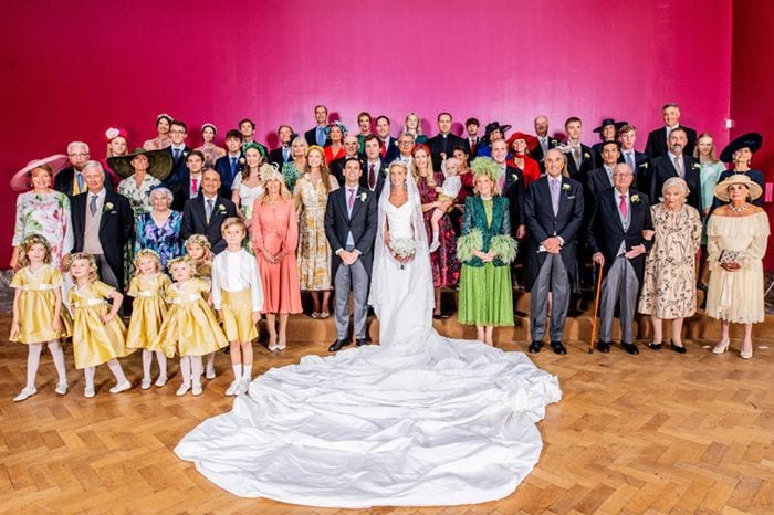Fotos oficiales de la boda de María Laura de Bélgica