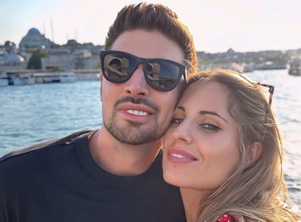 Rocío Cano y su pareja, en un viaje en Estambul en 2024