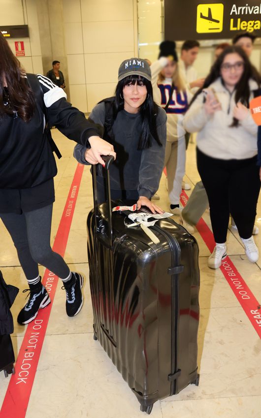 Aitana regresa feliz de Miami