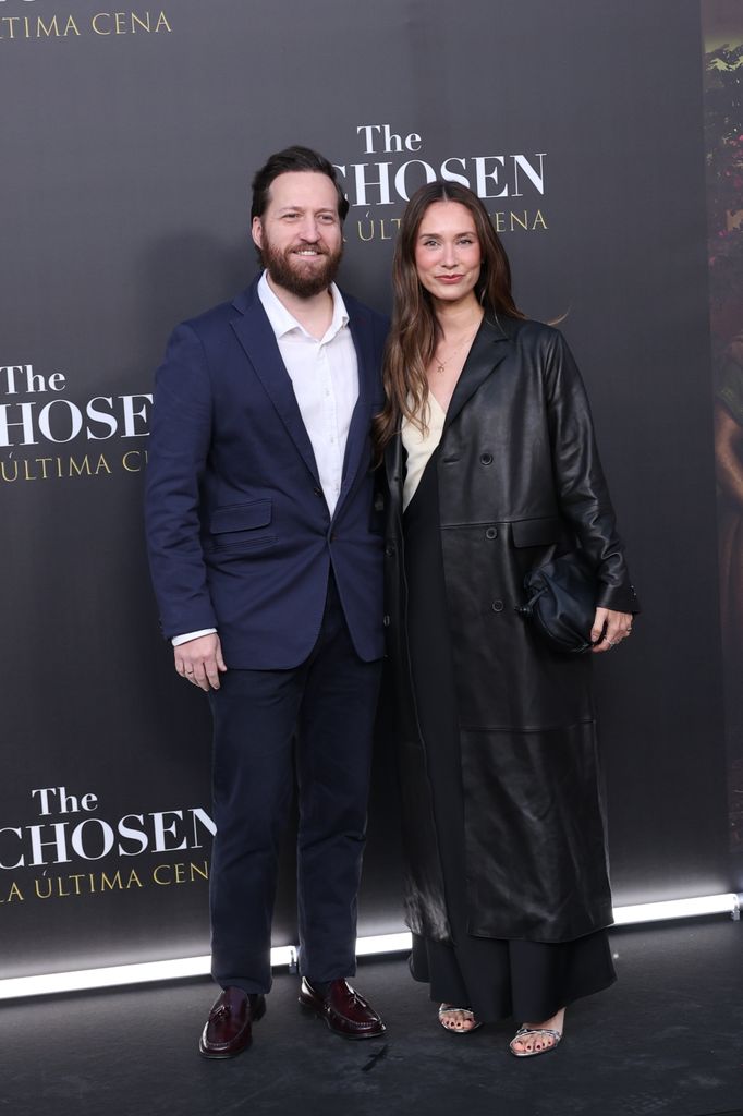 Grace Villarreal y Jacob Henson en el estreno de 'The Chosen' 
