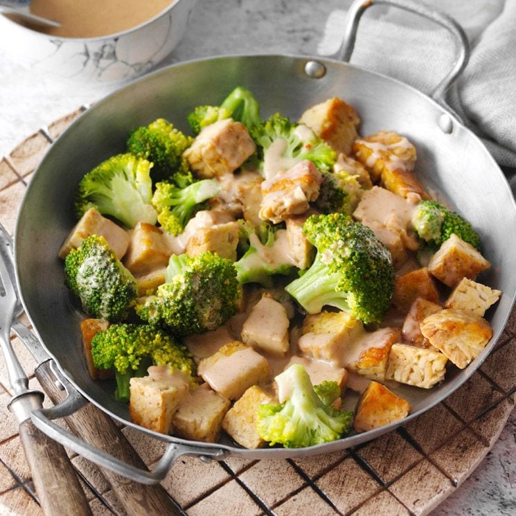 Wok con brócoli