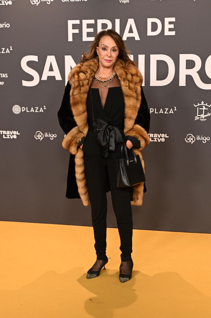 María Ángeles Grajal durante el acto en el que se han dado a conocer los carteles de la Feria de San Isidro