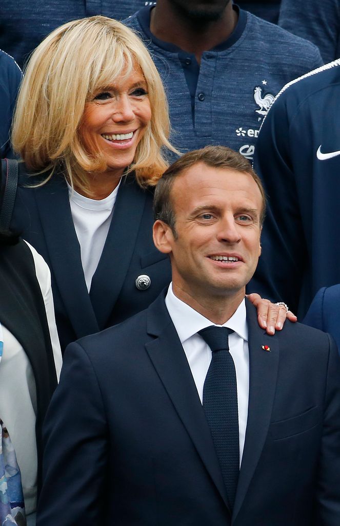 Birgitte es un gran apoyo en la vida profesional de Emmanuel Macron 