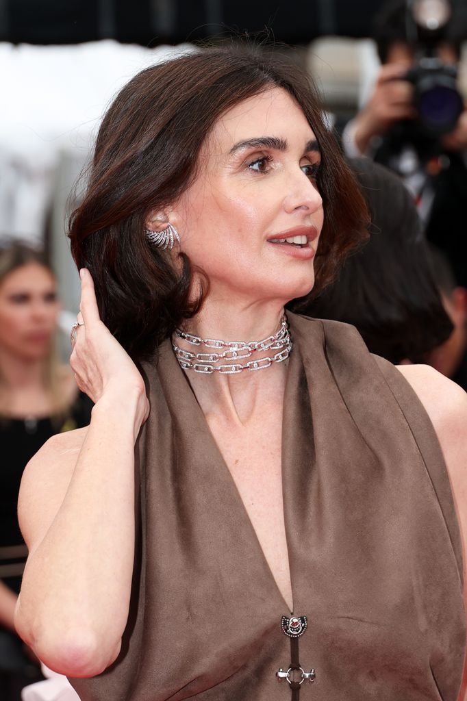 Paz Vega luce en el Festival de Canne sun vestido de la princesa Sirivannavari de Tailandia