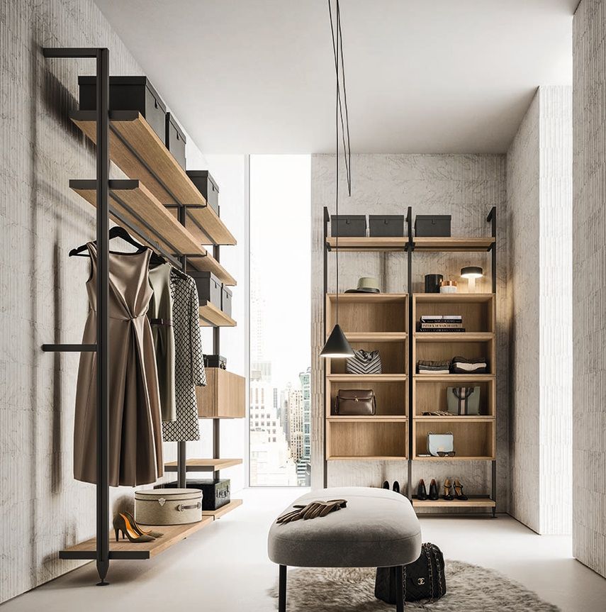 Estanterías abiertas