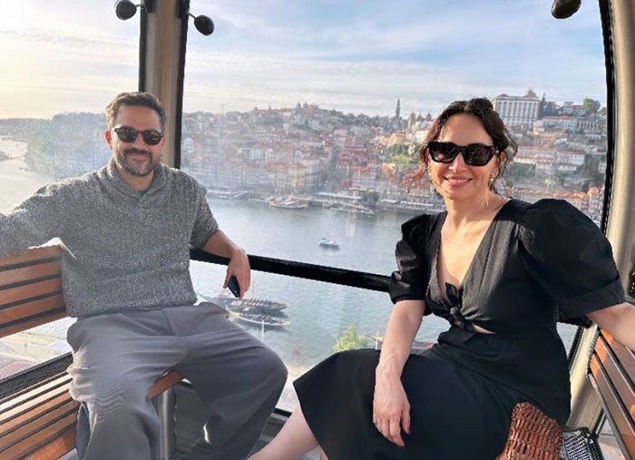 Ana de la Reguera y Poncho Herrera