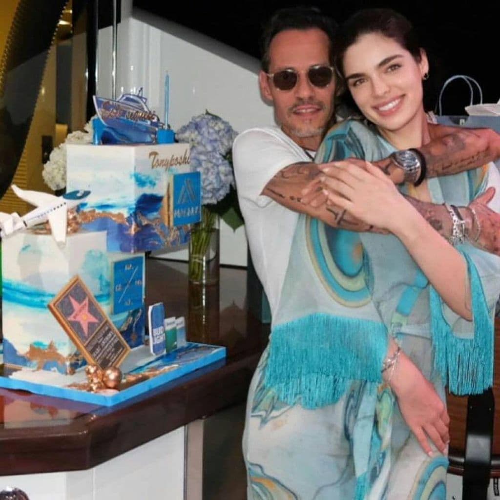 nadia ferreira celebra el cumplea os de marc anthony