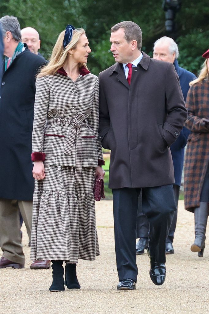 Harriet y Peter en el servicio religioso de esta mañana