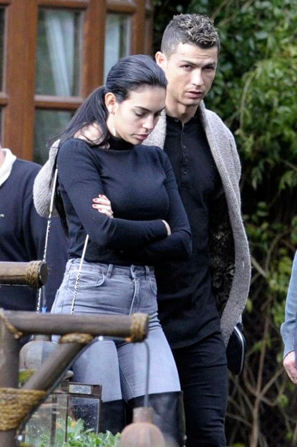 Georgina Rodríguez y Cristiano Ronaldo 