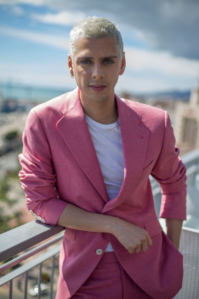 El actor Eduardo Casanova durante la promoción de la película 'Pieles' durante la 20 edición del festival de cine de Málaga 24/03/2017