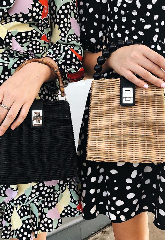 zara bolsos mimbre