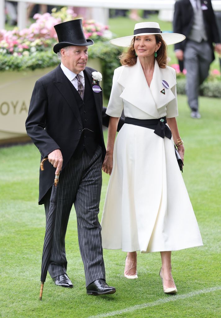 Isabelle de la Bruyère en el tercer día de Royal Ascot, 2026.