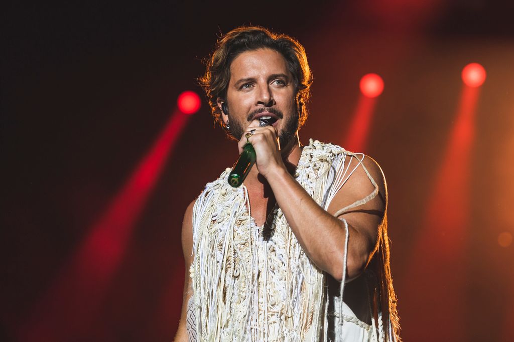 Manuel Carrasco en un concierto de septiembre de 2025