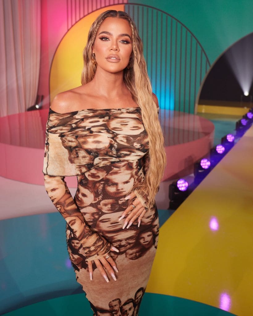 SUN VALLEY, CALIFORNIA -  SEPTEMBER 26: In this image released on September 26, 2021, KhloÃ© Kardashian attends the SHEIN X 100K Challenge 2021 in Sun Valley, California. (Photo by SHEIN X 100K Challenge 2021/Getty Images for SHEIN)