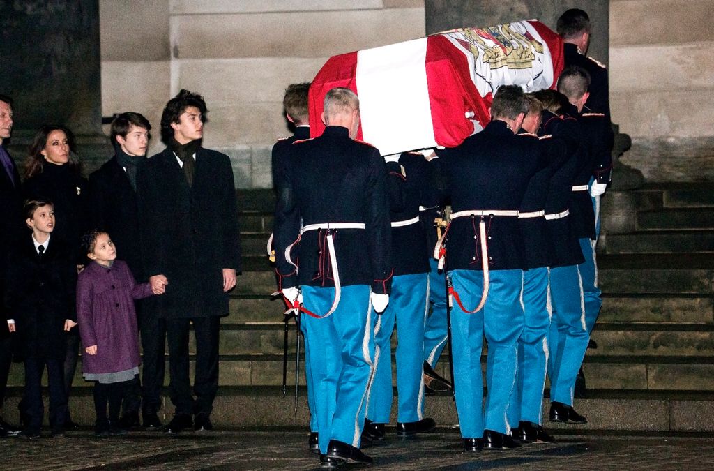Funeral del príncipe Henrik de Dinamarca