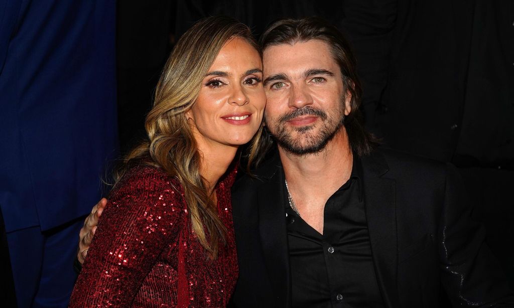 Juanes y su esposa