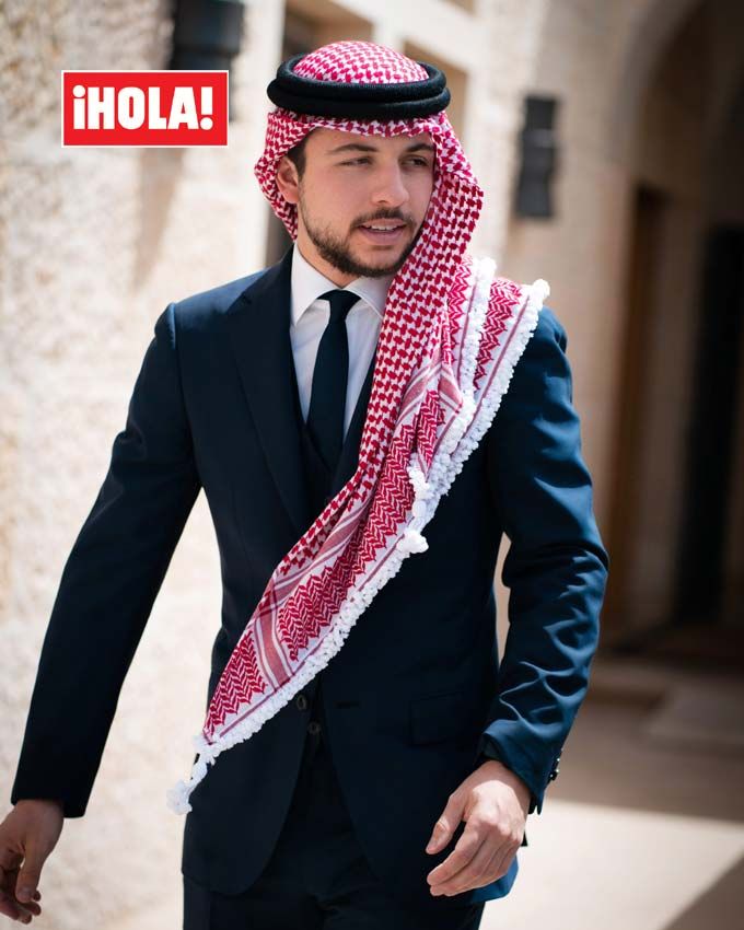 El príncipe heredero de Jordania, Hussein
