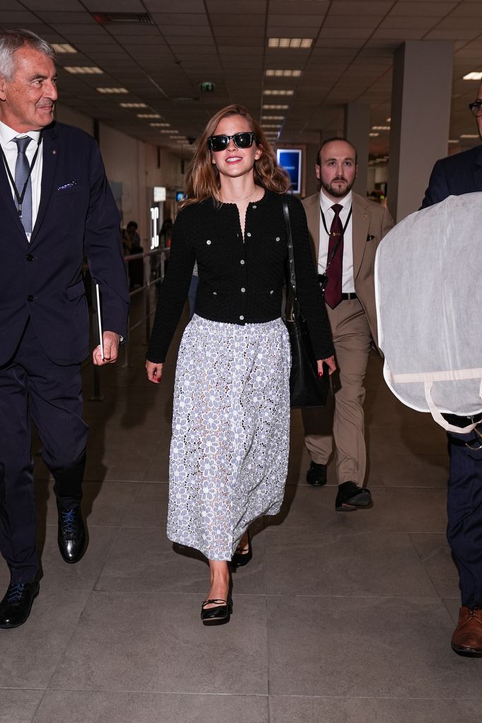Emma Watson en su llegada a Cannes
