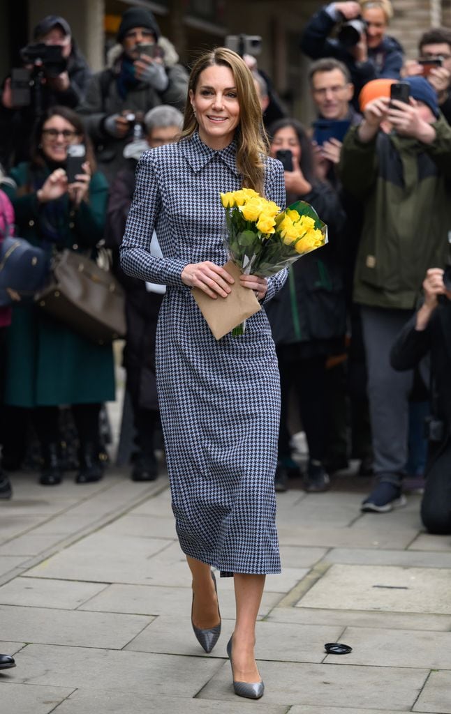 La Princesa de Gales en Londres. 
