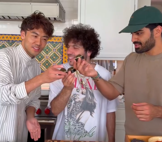 Yusuke Yamamoto, Benny Blanco y Notorious Foodie, un gran equipo para preparar estas deliciosas recetas con atún rojo.