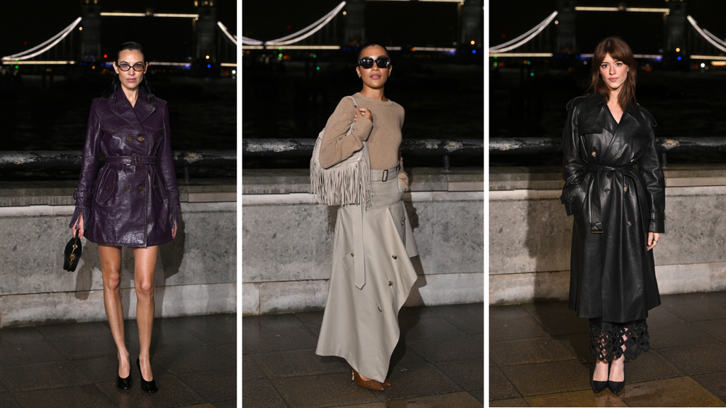 Alexa Chung, Olivia Dean y Daisy Edgar Jones en Londres antes del desfile.