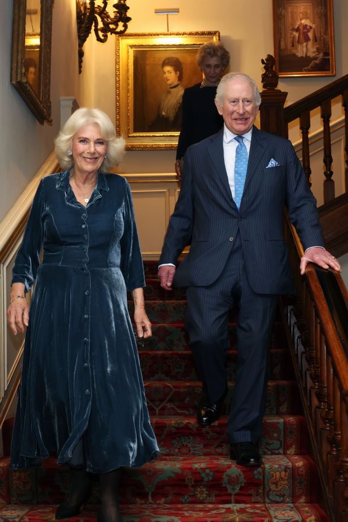 Los reyes Carlos III y Camila