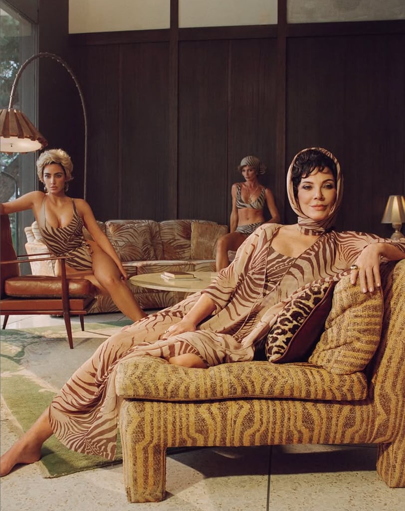 Kris Jenner para la última campaña de Skims. 