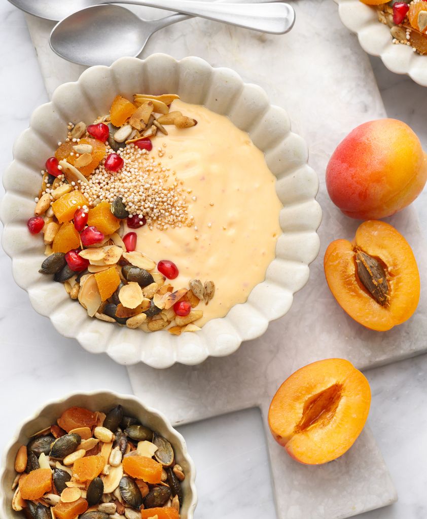 Smoothie Bowl de albaricoque.