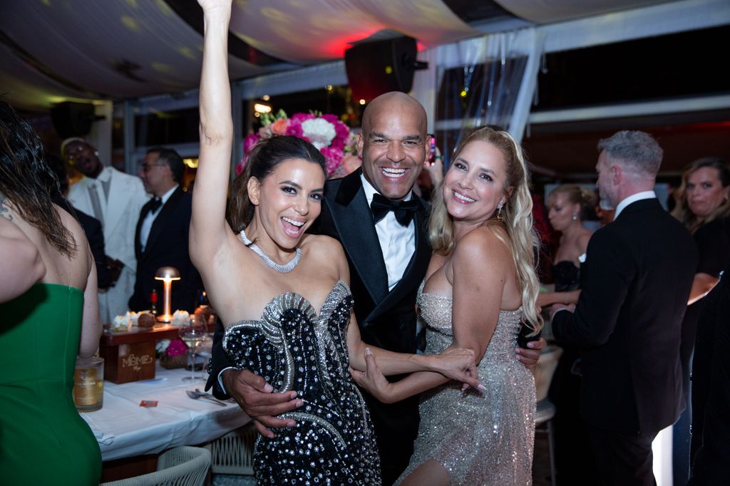 Eva Longoria y Amaury Nolasco en la Global Gift Foundation