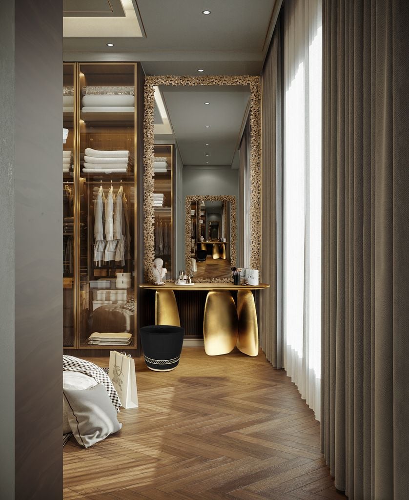 Vestidor con ventana