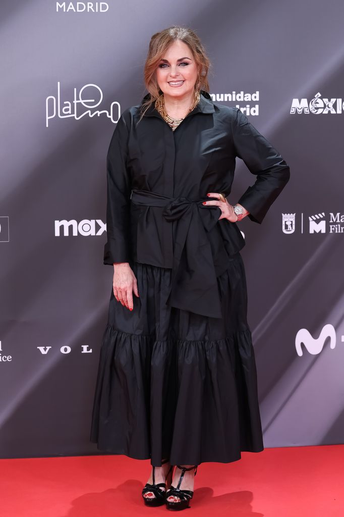 Carmen Morales en los Premios Platino