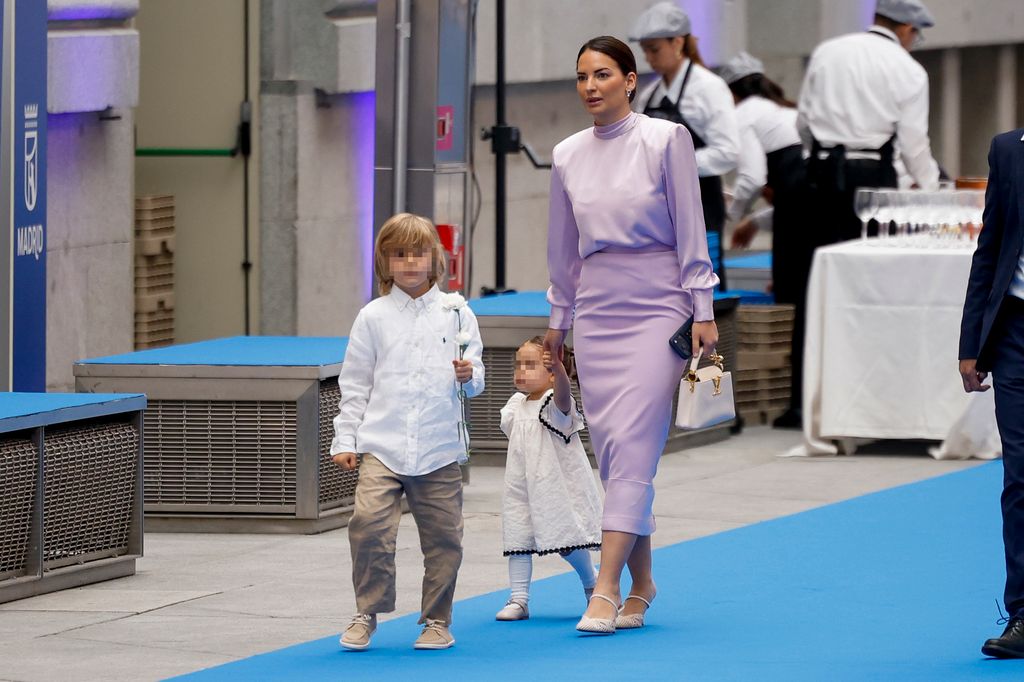 Beatriz Espejel y sus dos hijos: Leo y Claudia