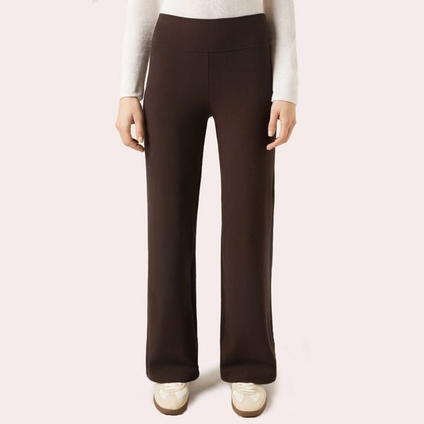Pantalón Palazzo con Cashmere