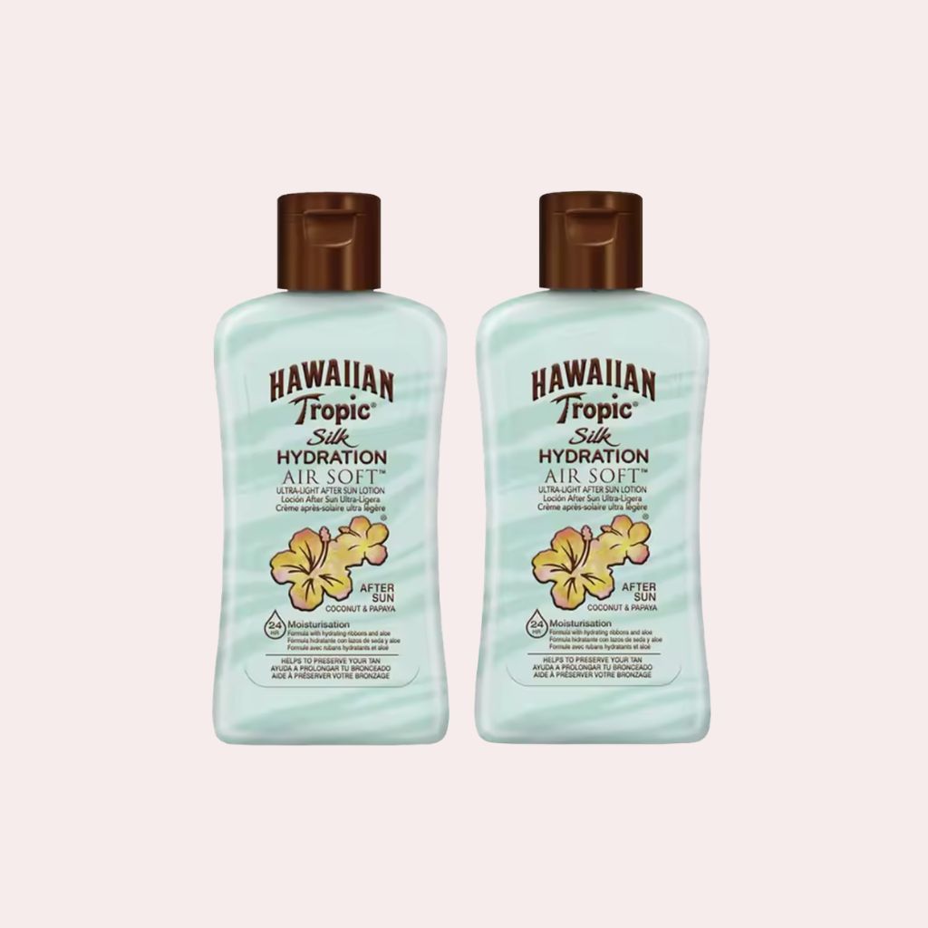 El mejor calmante post-playa: Hawaiian Tropic Loción After Sun Hidratante Mini