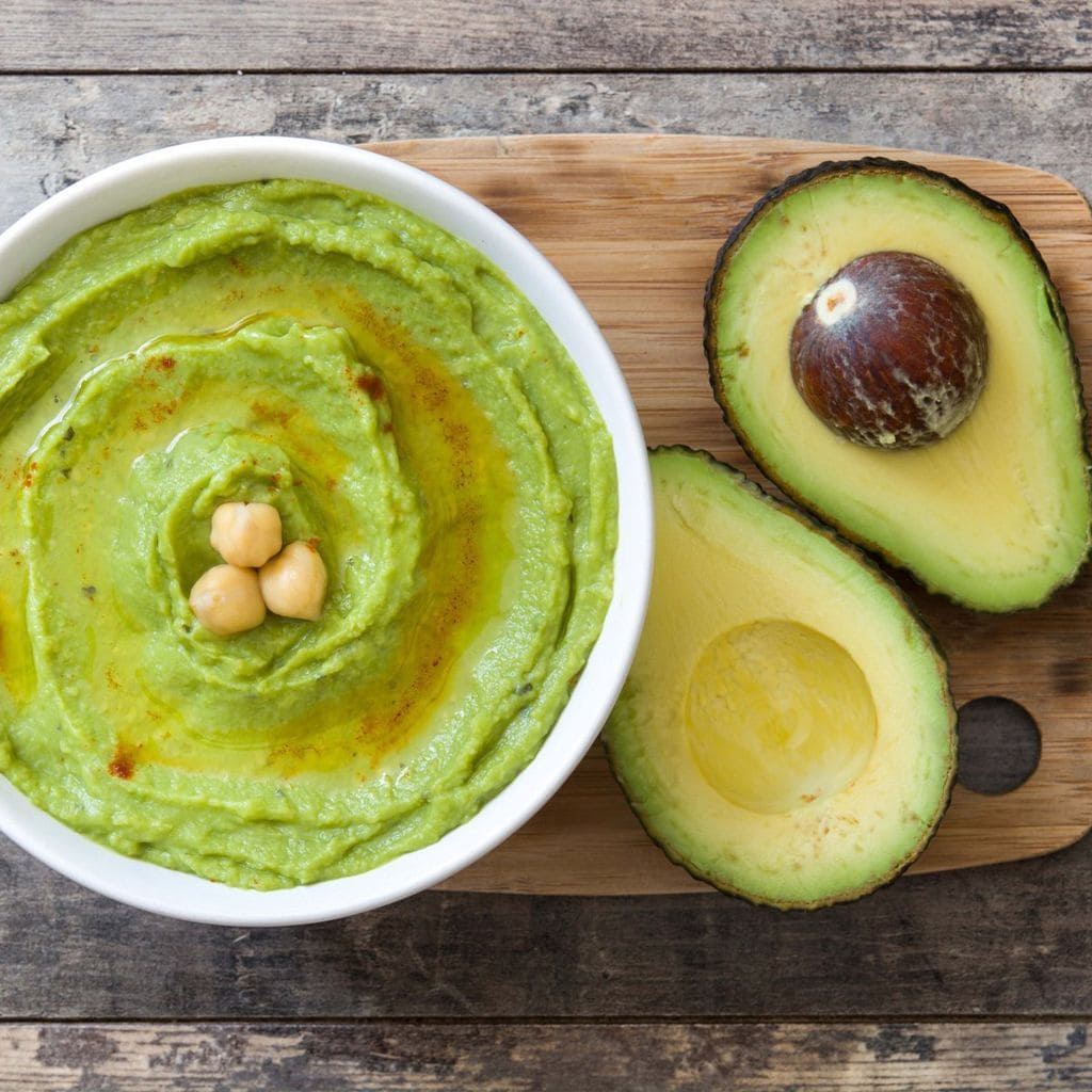 aguacate y aceite de oliva