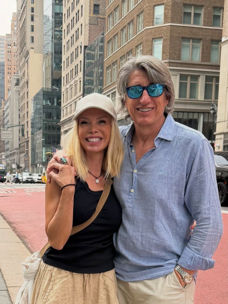 Juan Carlos y Eva, dos turistas en Nueva York