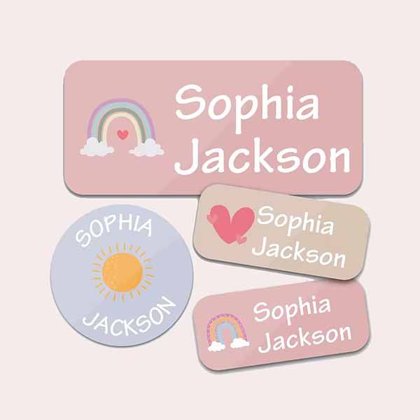 140 Etiquetas Personalizadas con Nombre Aliexpress