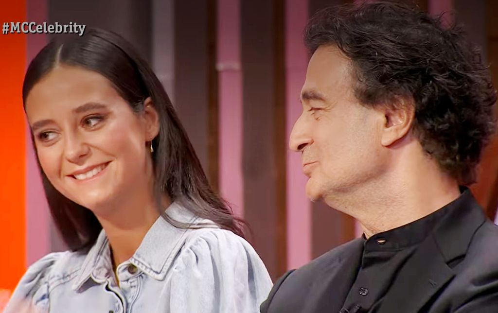 Victoria Federica, junto a Pepe Rodríguez, durante su participación como invitada en uno de los programas de la última edición de MasterChef Celebrity.