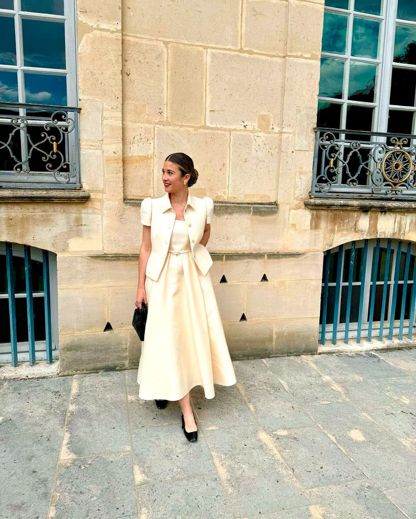Inés de Cominges en París Alta Costura