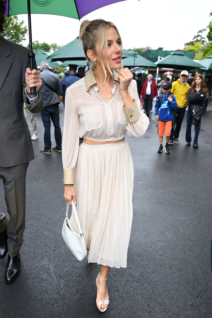 Sienna Miller en Wimbledon