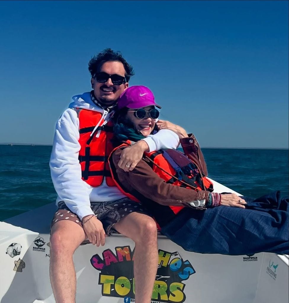 Susana Zabaleta y Ricardo Pérez disfrutan de un viaje en pareja.