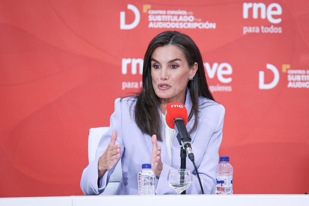 Reina Letizia en Radio Nacional de España 