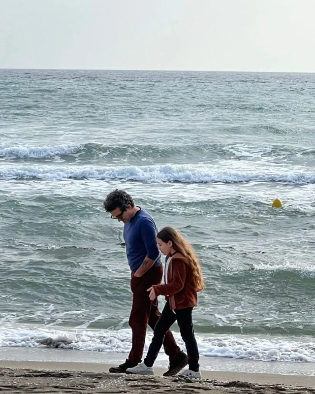 Aylin Akpınar y Cüneyt Mete, su tío en 'Hermanos', comparten confidencias y cariño fuera del plató de la serie