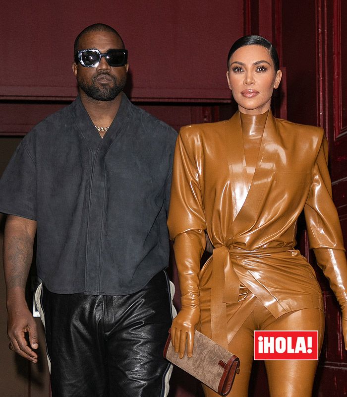 Kanye West y Kim Kardashian
