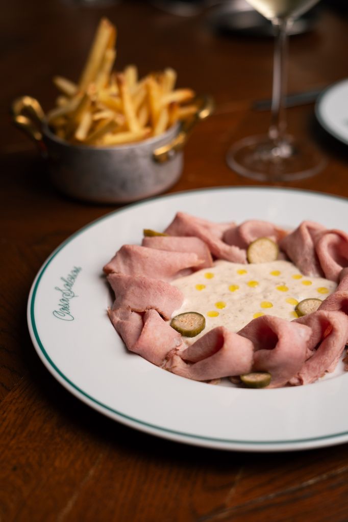 El Vitello Tonnato de Casa Salesas.