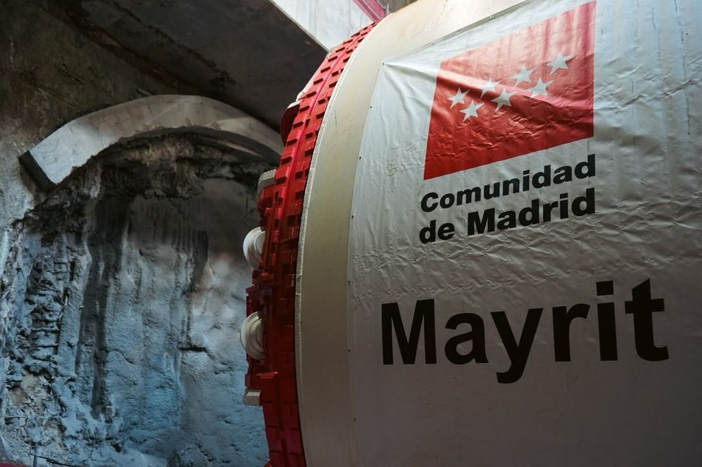 Cada día, Mayrit excava hasta 15 metros de subsuelo madrileño, multiplicando por diez la velocidad del método tradicional de ‘pico y pala’
