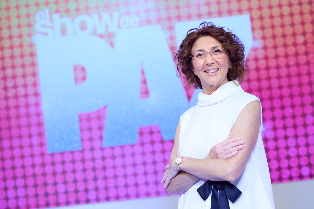 Lola Padilla, en el plató de 'El show de Paz'